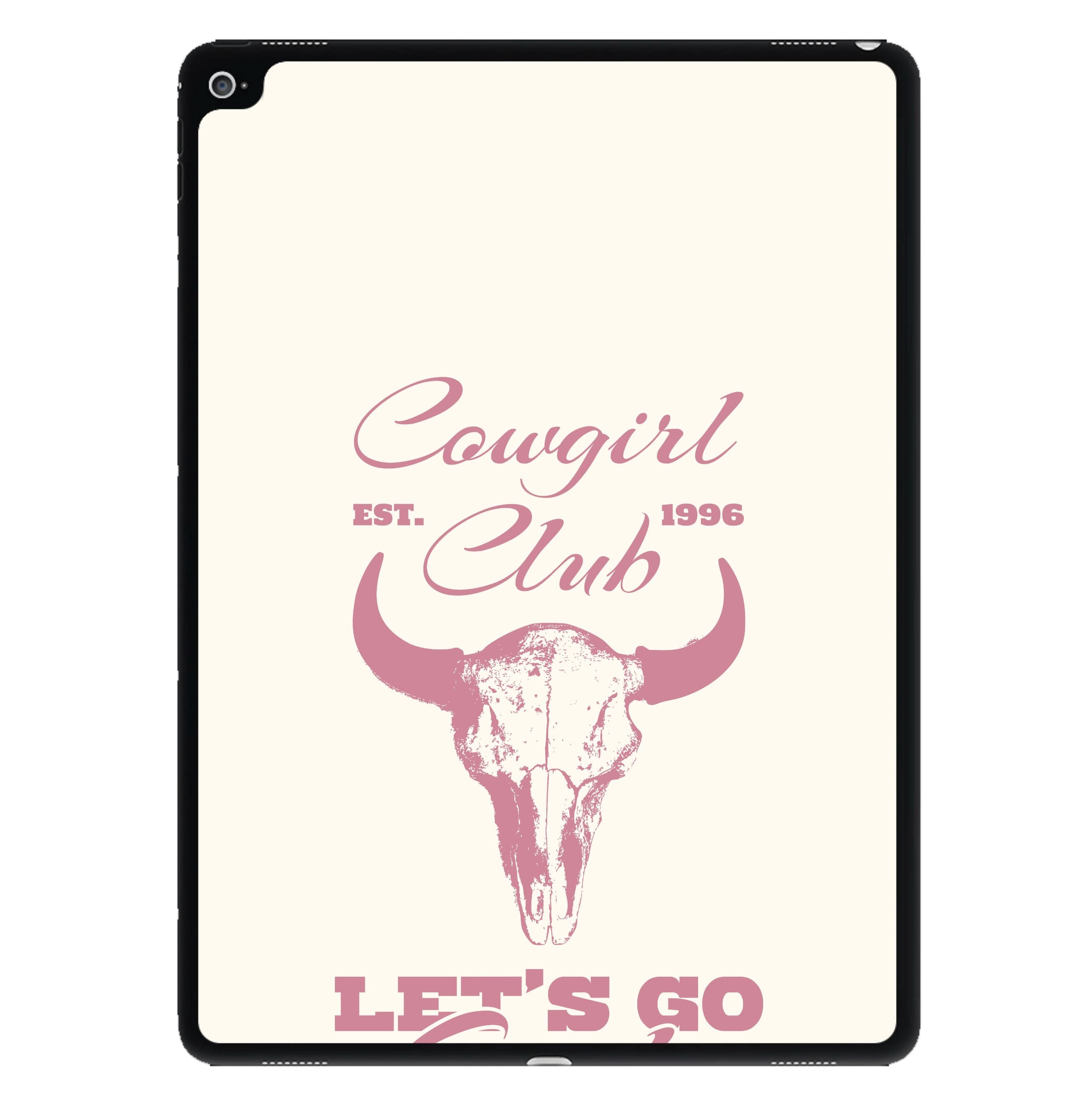 Cowgirl Club iPad Case
