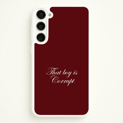 That Boy Is Corrupt Galaxy S23 Plus Case