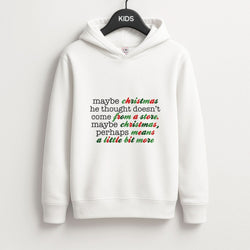 Green Creature Quote Kids Hoodie