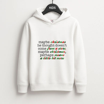 Green Creature Quote Kids Hoodie