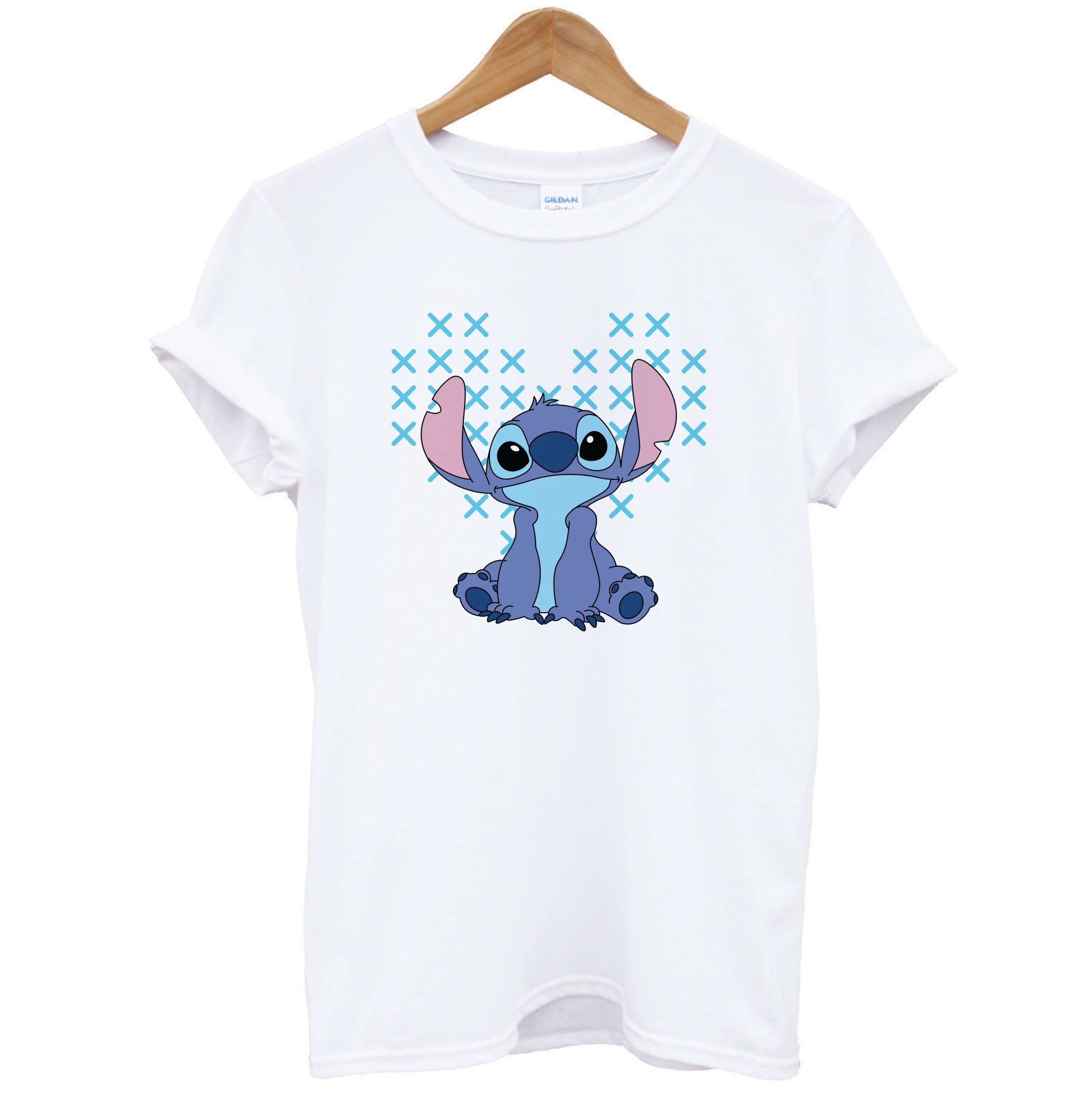 Blue Alien Hearts T-Shirt