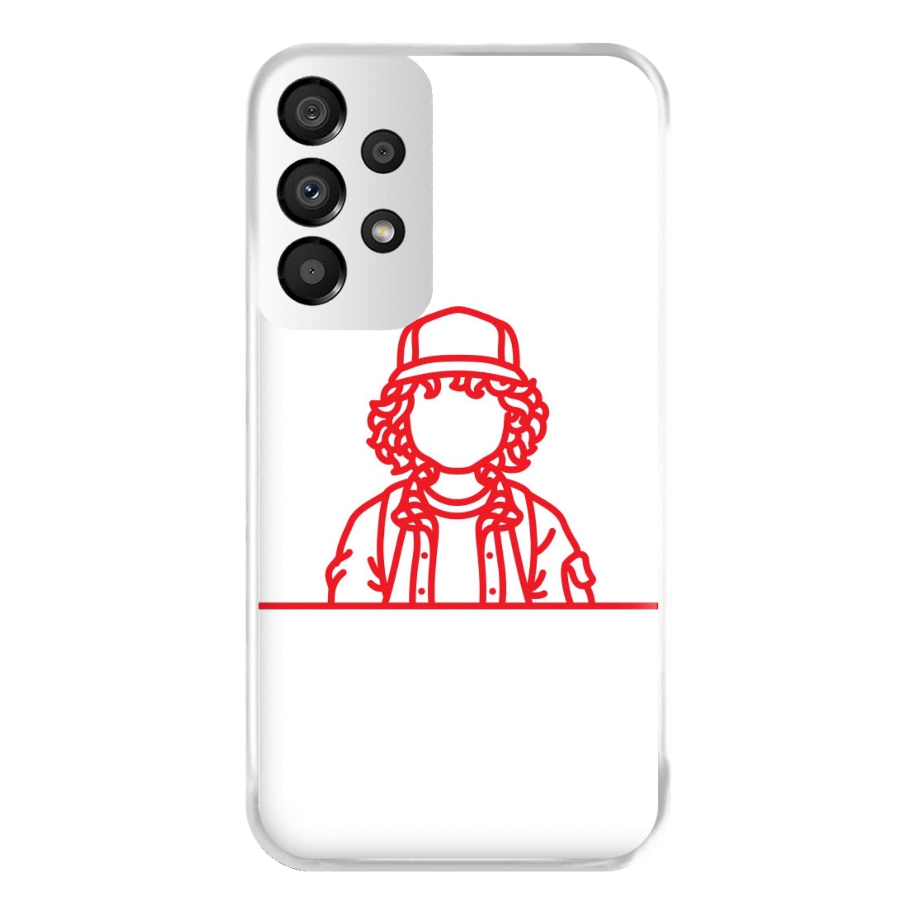 Dustin Outline Phone Case