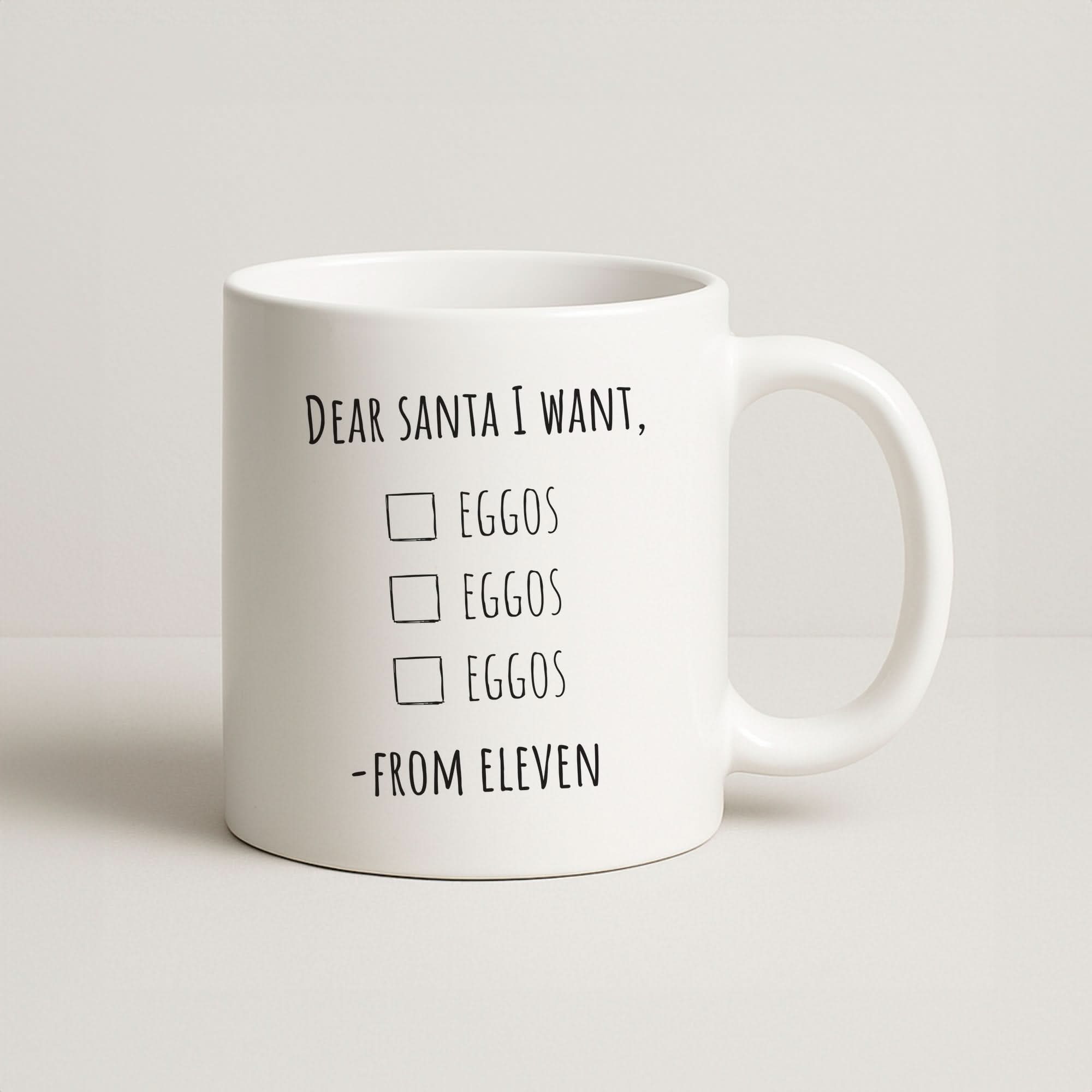 Eleven's Christmas List Coffee Mug