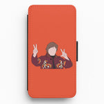 Peace Out Flip / Wallet Phone Case