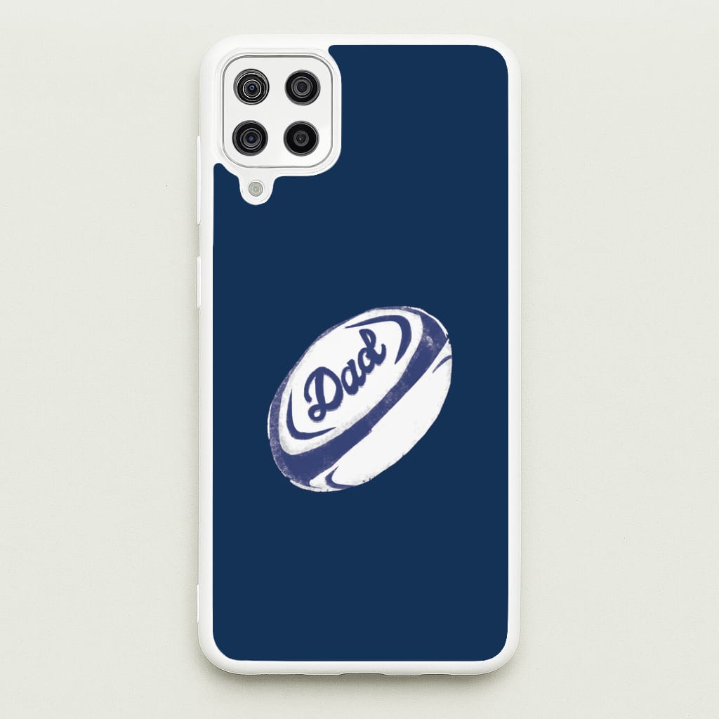 Dad Rugby Ball Galaxy A12 Case
