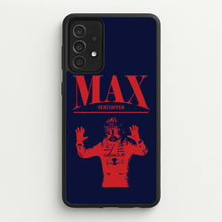 Max Blue And Red Galaxy A52 / A52s Case