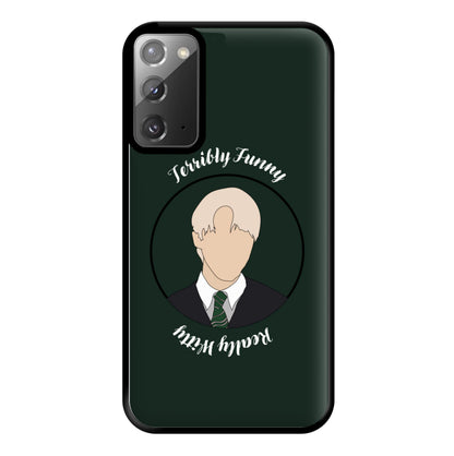 Terribly Funny, Really Witty Draco Malfoy Phone Case