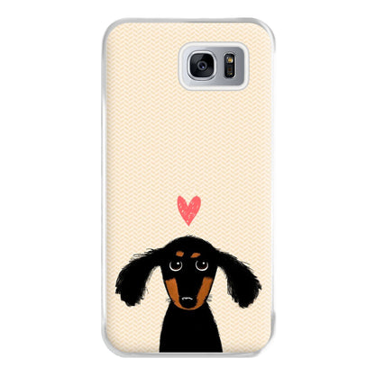 Dachshund Puppy Love Phone Case