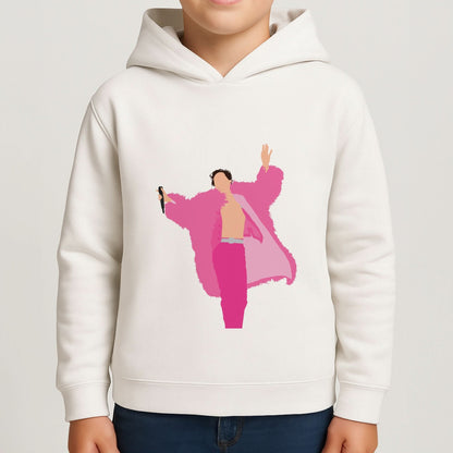 Harry Pink Coat  Boys Hoodie