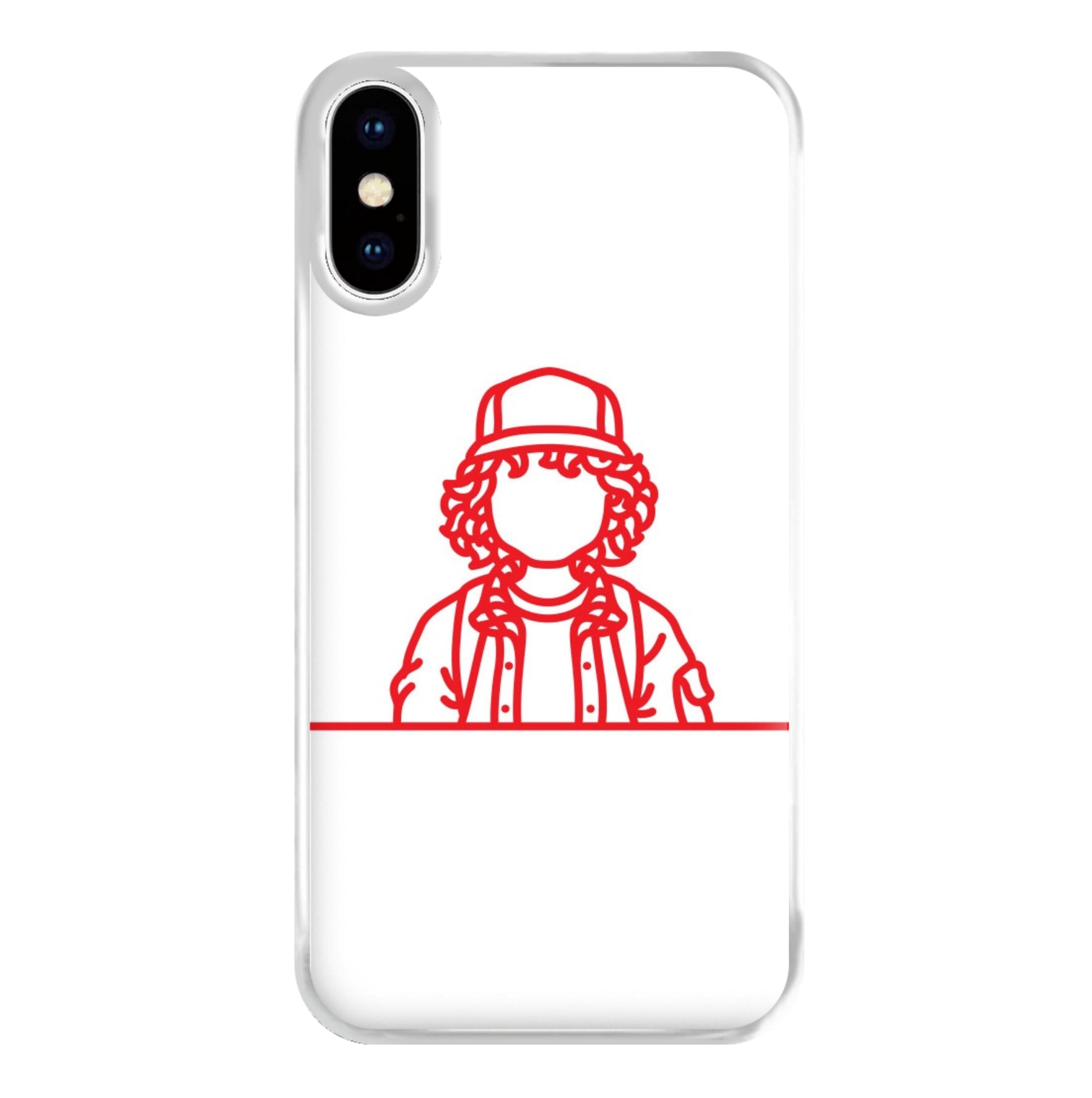 Dustin Outline Phone Case