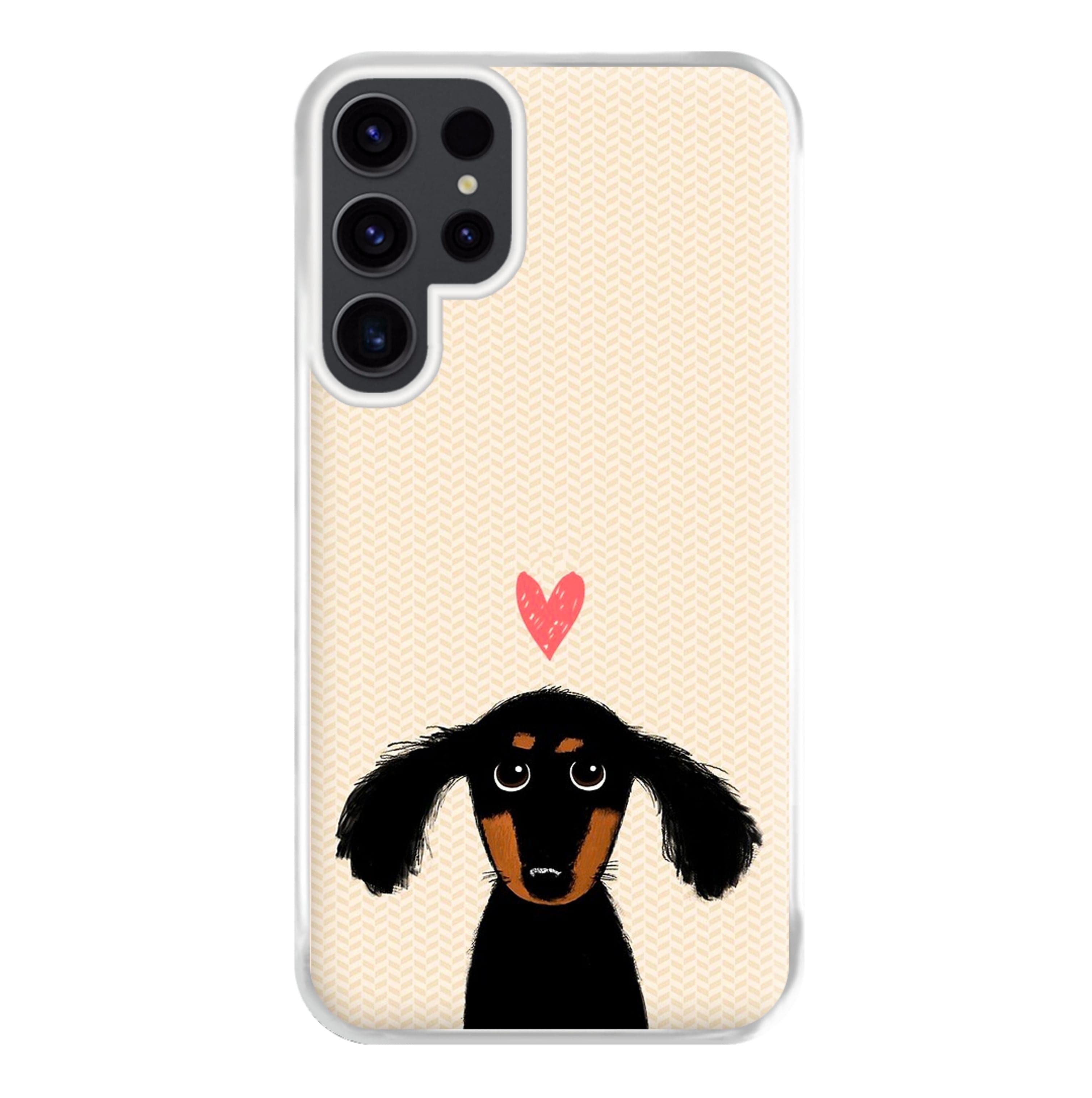 Dachshund Puppy Love Phone Case