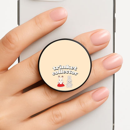 Trinket Collector Biege Phone Grip