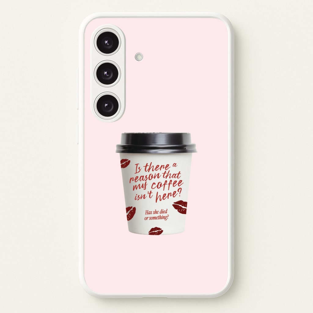 Where's My Coffee?! Galaxy S24FE Case