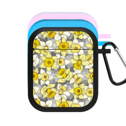 Daffodil Daze - Spring Pattern AirPods Case