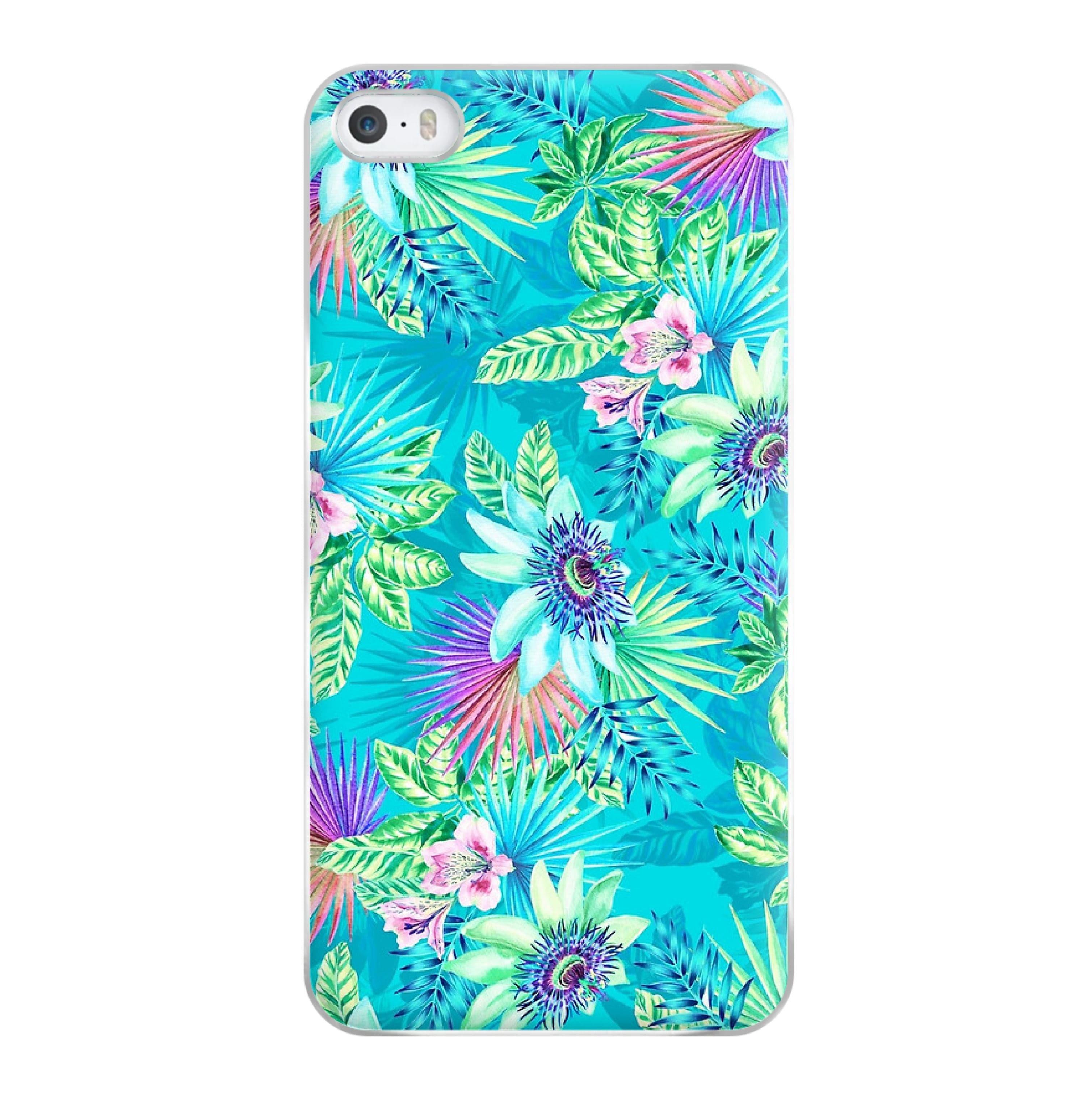 Blue Floral Pattern Phone Case