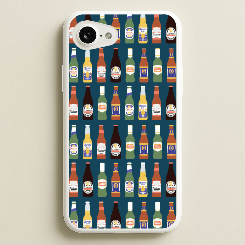 Geometric Brewery Pattern iPhone 16e Case