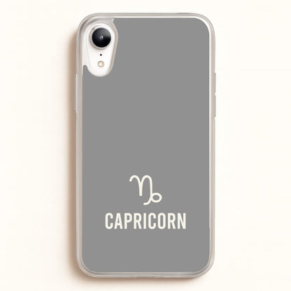 Capricorn Pastel Zodiac iPhone XR Case