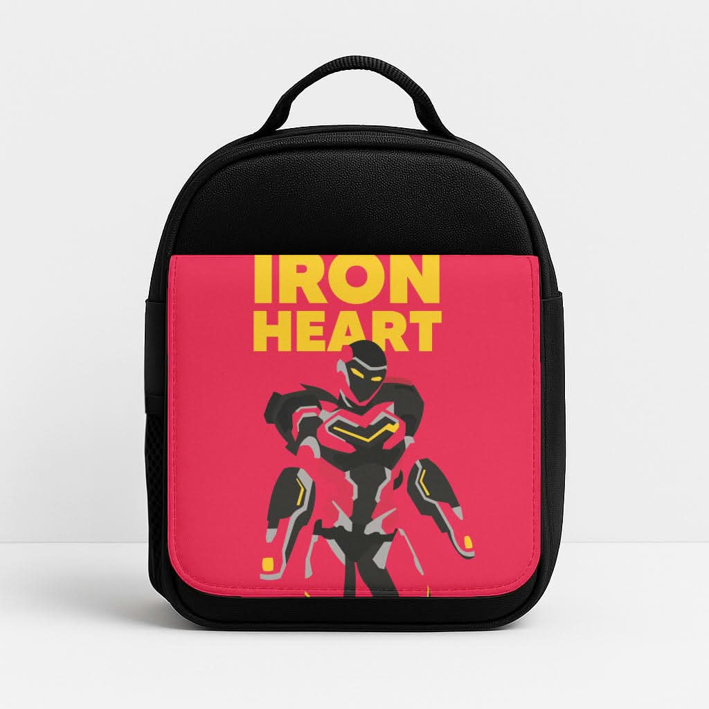 Metal Heart Hero Standing Lunchbox