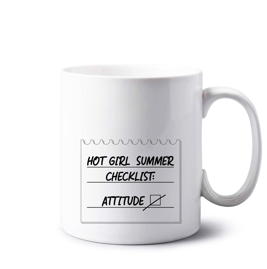Hot Girl Summer Checklist - Summer Mug