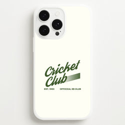 Official Cricket Club iPhone 13 Pro Case