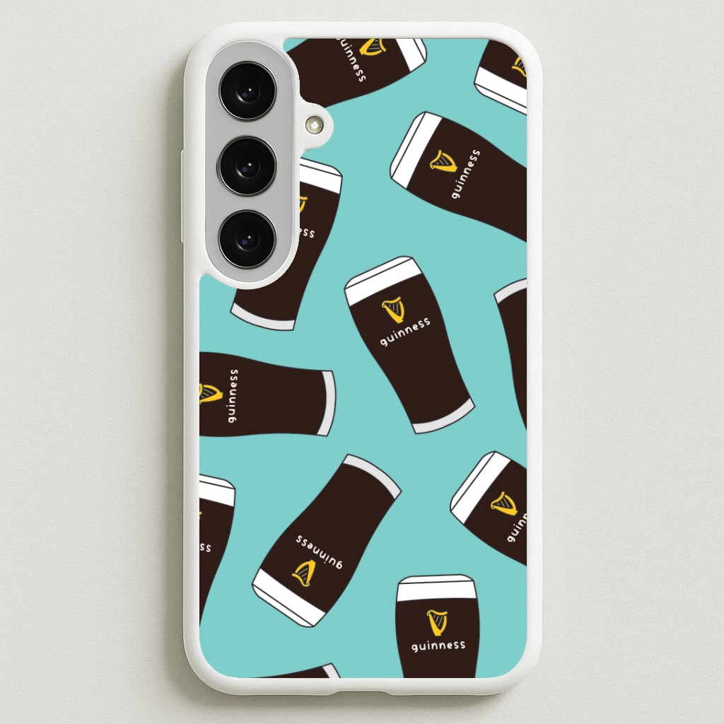 Stout Pint Pattern Galaxy S25FE Case