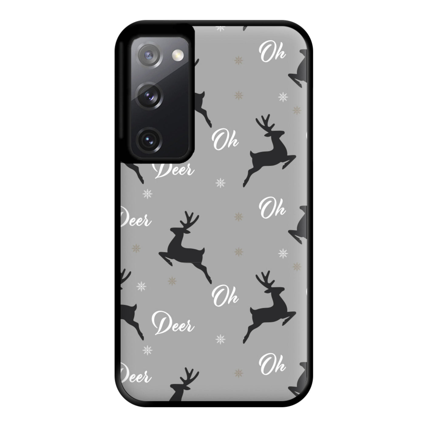 Oh Deer Christmas Pattern Phone Case