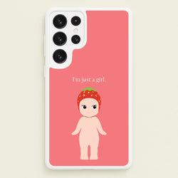 I'm Just A Girl Galaxy S23 Ultra Case