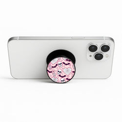 Cute Halloween Stickers Pattern Phone Stand