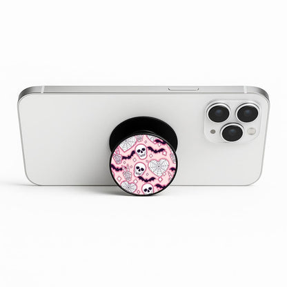 Cute Halloween Stickers Pattern Phone Stand