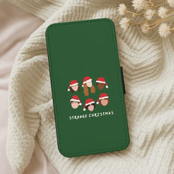 Strange Crew Christmas Leather Phone Case