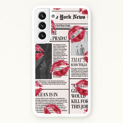 Headline Kisses Galaxy S21FE Case