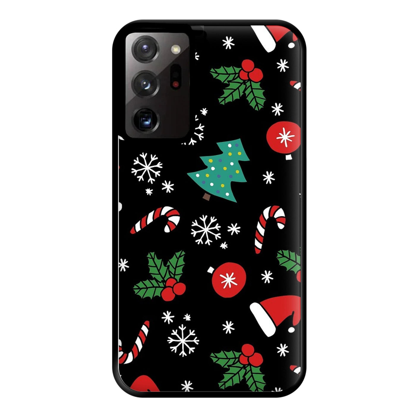 Christmas Objects Pattern Phone Case