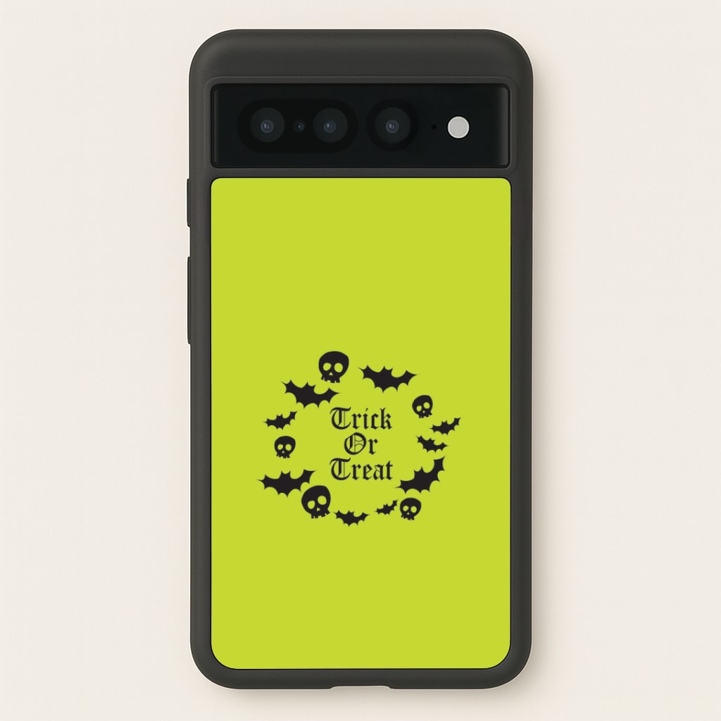 Trick Or Treat Wreath Google Pixel 7 Pro Case