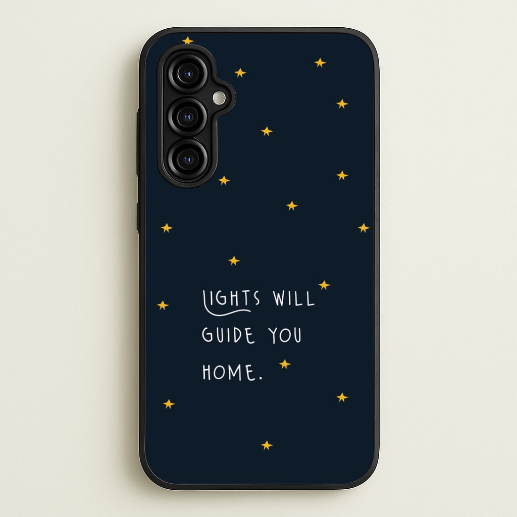 Lights Will Guide You Home Galaxy A54 Case