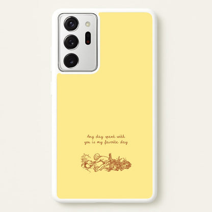 Any Day Spent With You Galaxy Note 20 Ultra Case