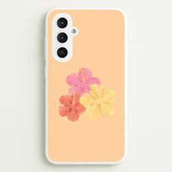 Hibiscus Sunset Galaxy S23FE Case