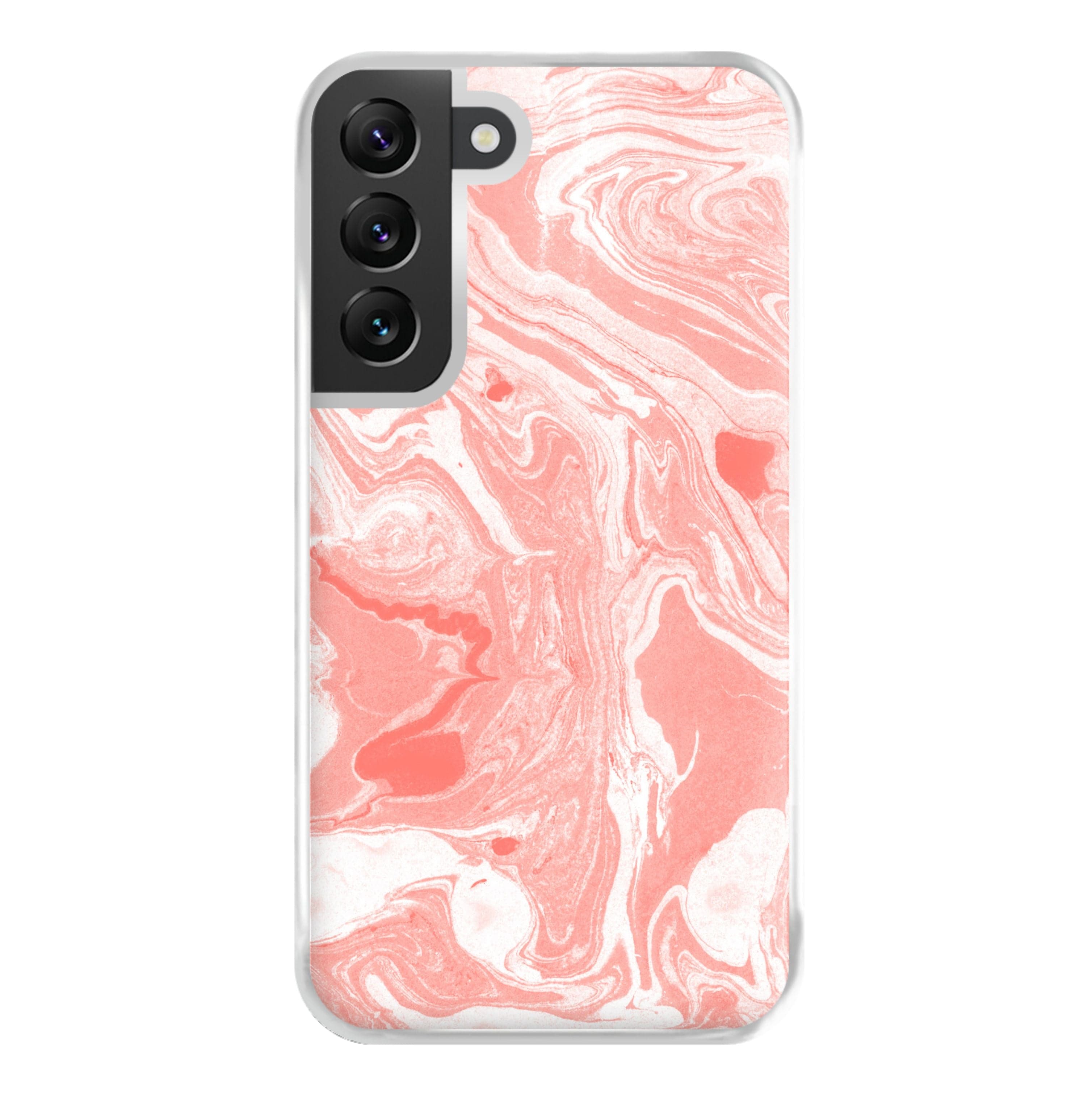 Pink Swirly Marble Phone Case