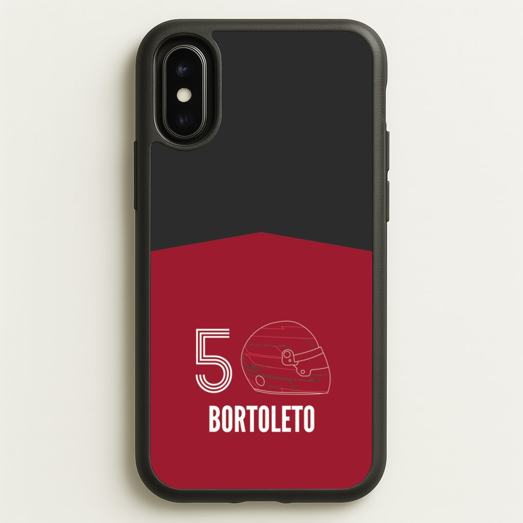 Bortoleto Helmet 2026 iPhone X / XS Case