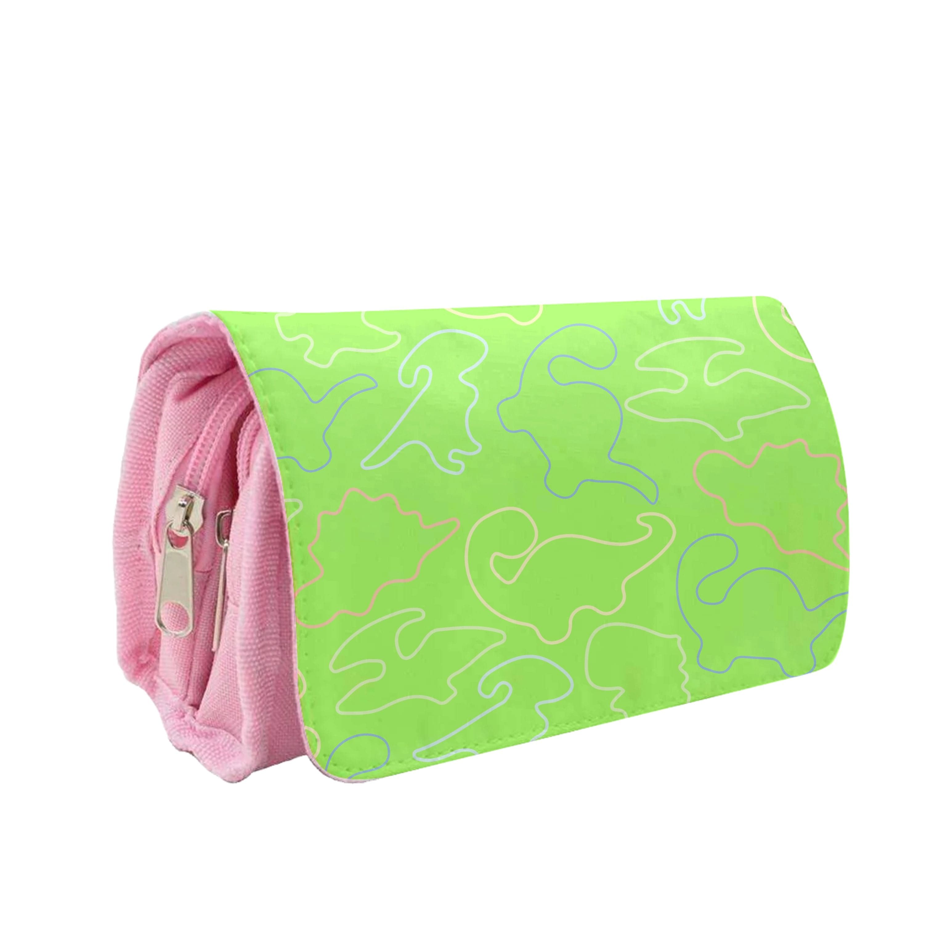 Outline Pattern - Dinosaurs Pencil Case