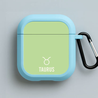 Taurus Pastel Zodiac Blue AirPods Case