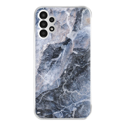 Grey and White Marble Phone Case