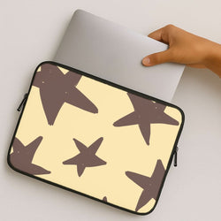 Vanilla & Chocolate Stars MacBook Cover