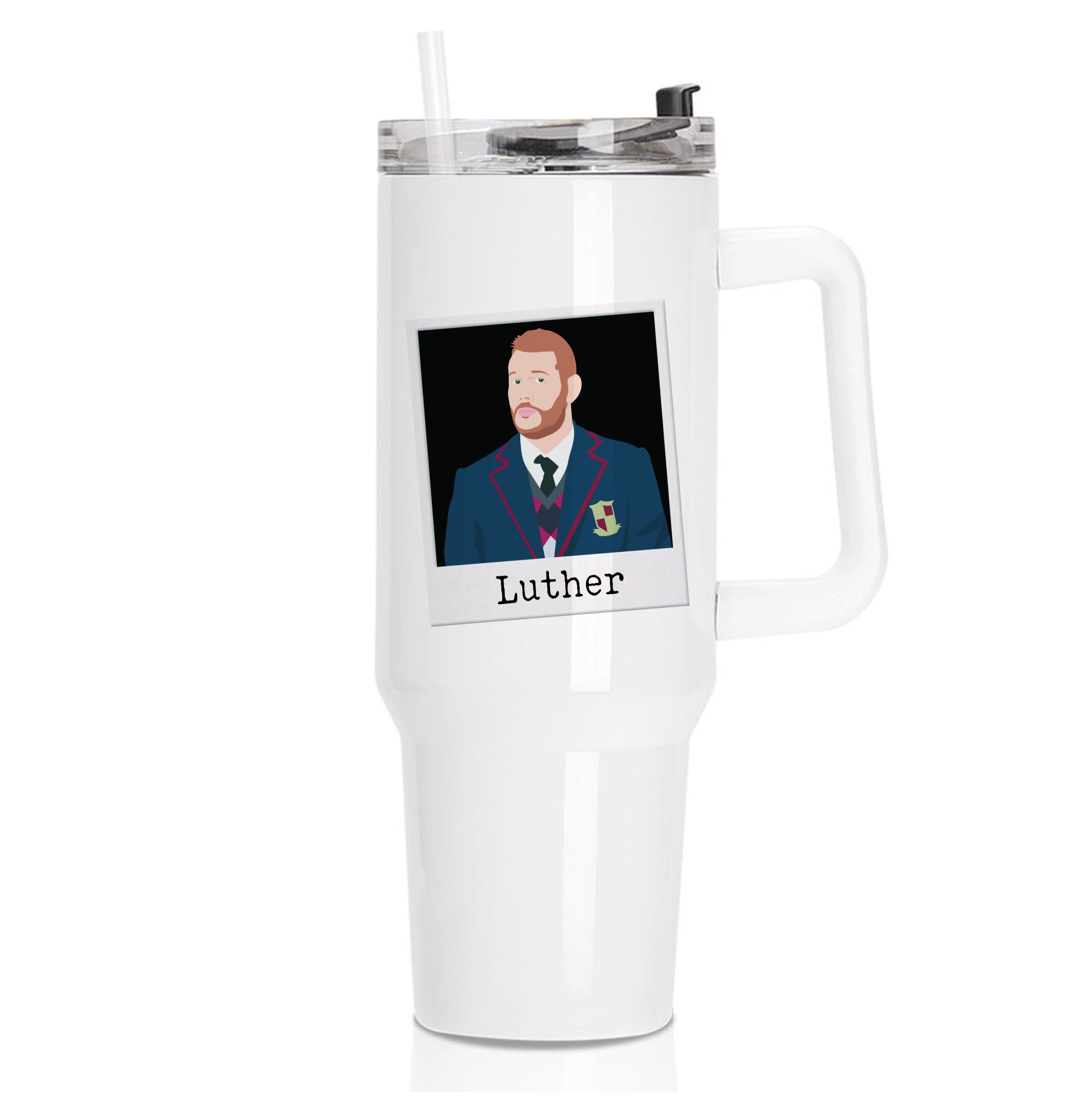 Sticker Luther - Umbrella Academy Tumbler