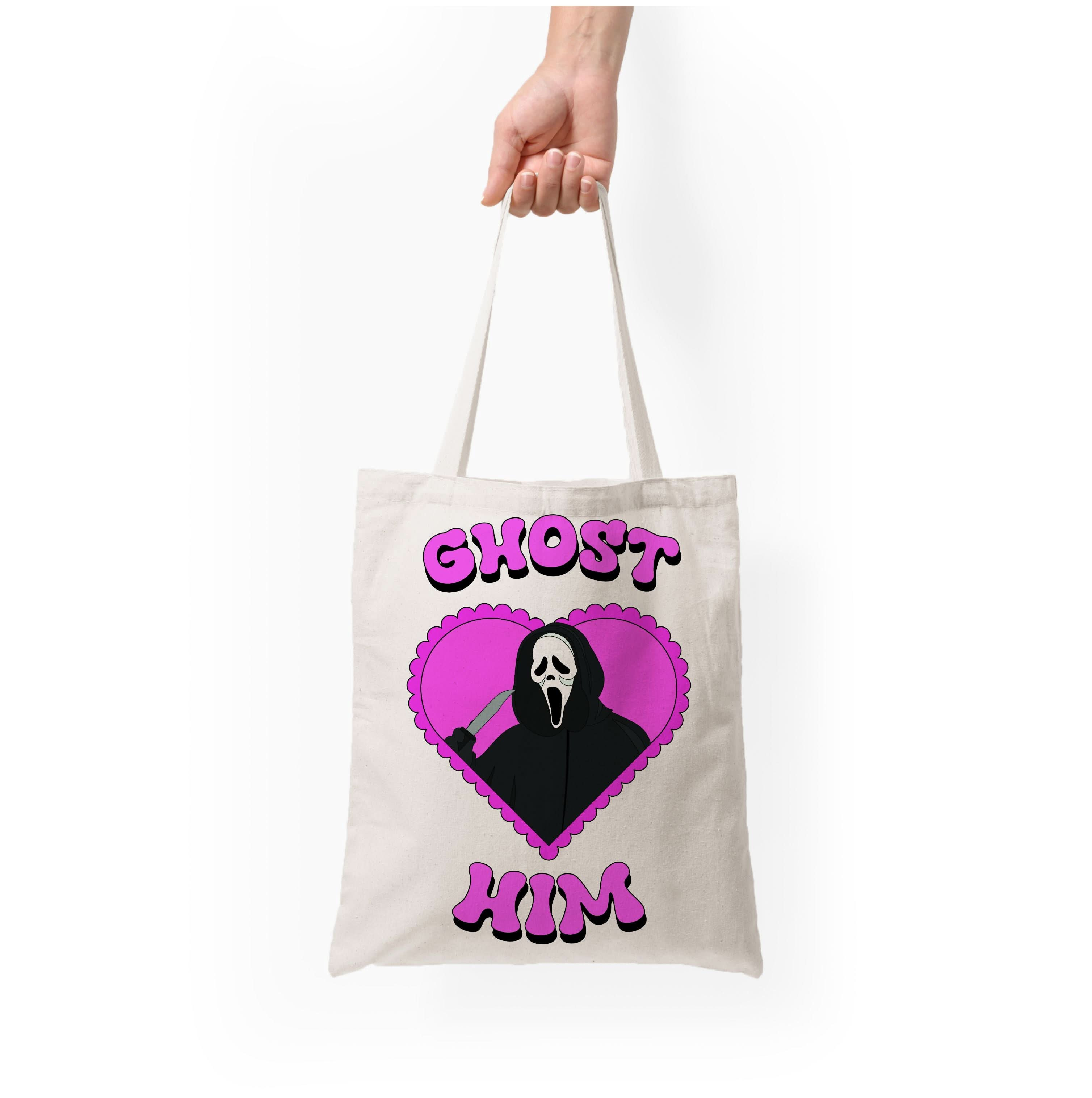 Ghost Him Tote Bag