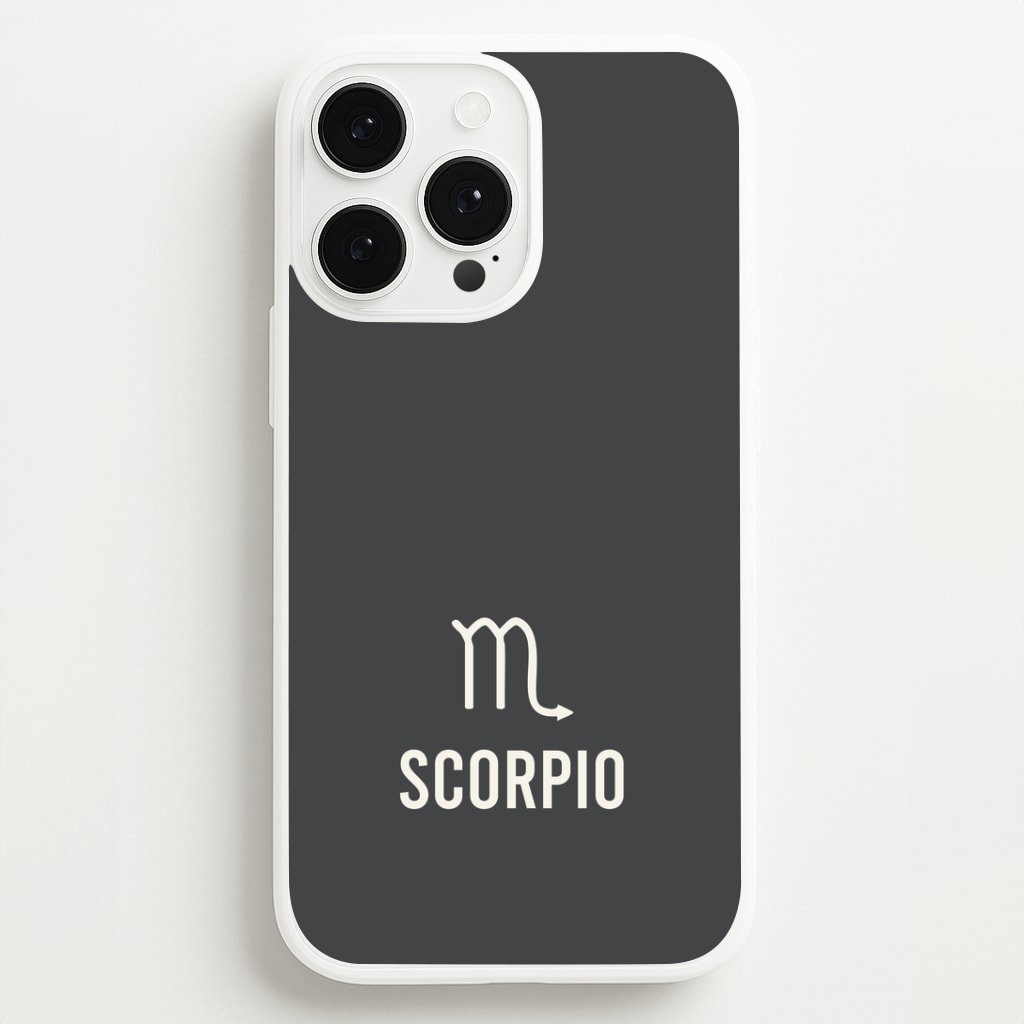 Scorpio Pastel Zodiac iPhone 13 Pro Case