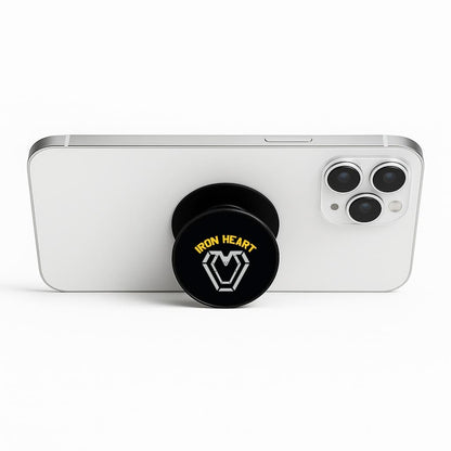 Metal Hero Heart Phone Stand
