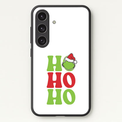 Green Ho Ho Ho Galaxy S25 Case