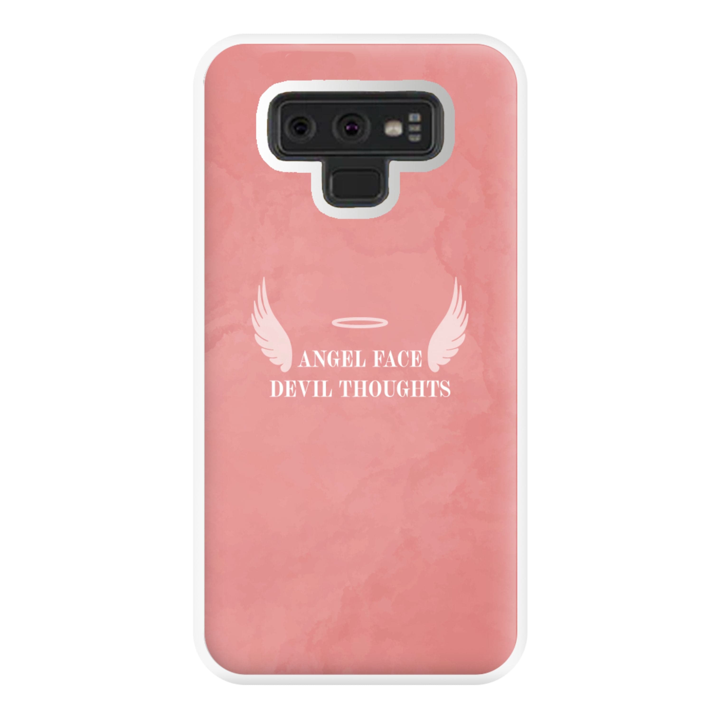 Angel Face Devil Thoughts Phone Case