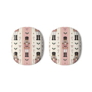 Pink Nutcracker Stripes AirPods Max Case 3