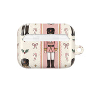 Pink Nutcracker Stripes AirPods Case 5